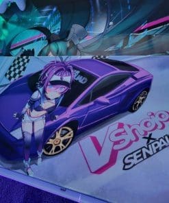 VShojo x Senpai Squad: Projekt Melody Lamborghini - Desk Mat