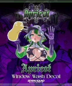 Apricot Window Wash Decal