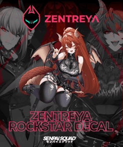 Zentreya Rockstar Decal (PRE-ORDER)