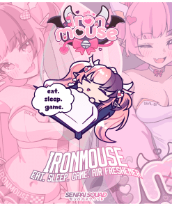 Ironmouse Eat. Sleep. Game Air Freshener