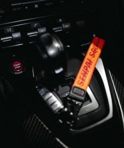 Orange Strap Keychain